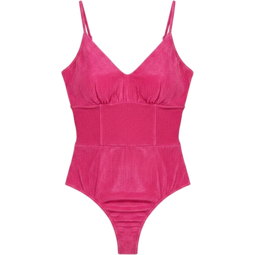 21 Saints Pink V-Neck Top